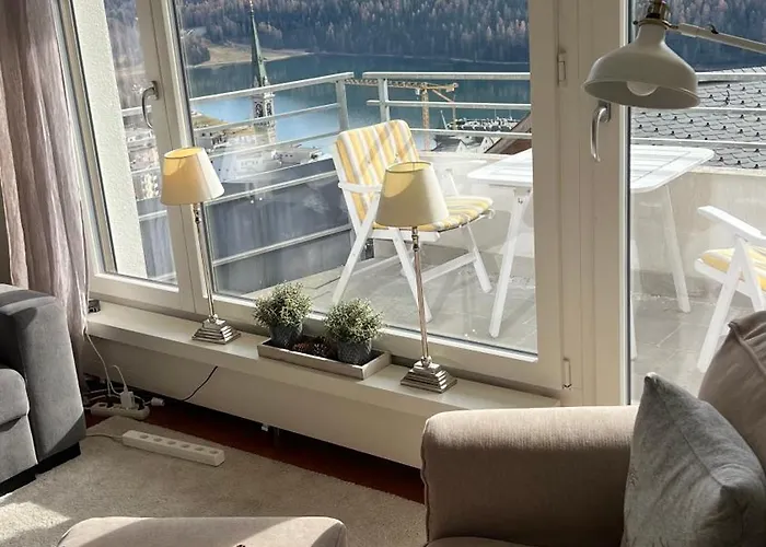 Fantastic Panorama Flat In * São Moritz
