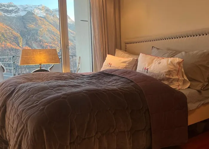 Apartamento Fantastic Panorama Flat In São Moritz