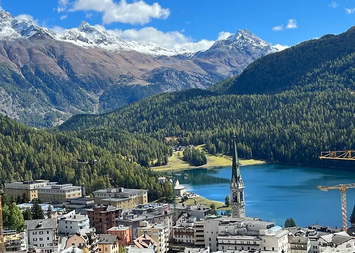 Apartamento Fantastic Panorama Flat In São Moritz