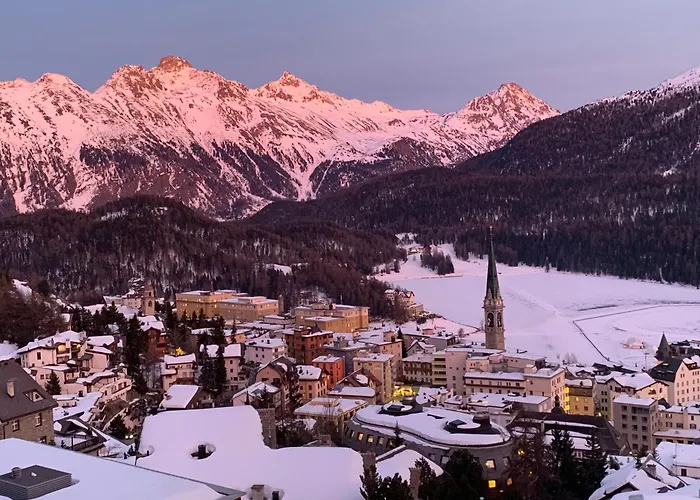 Fantastic Panorama Flat In Sankt Moritz