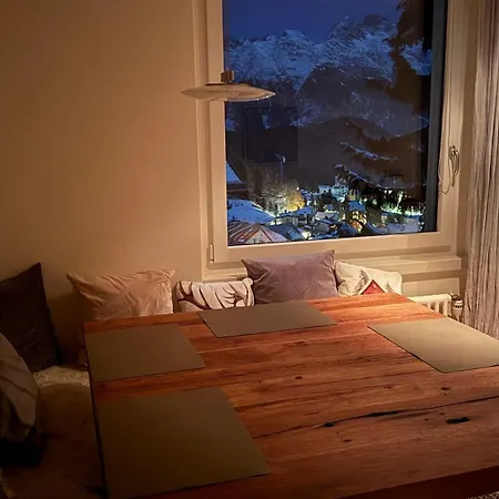 Fantastic Panorama Flat In Appartement Saint-Moritz