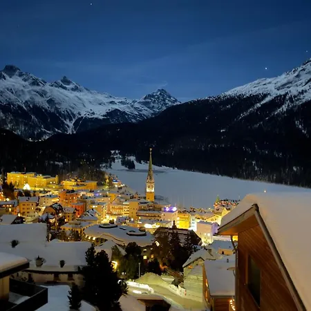 Fantastic Panorama Flat In Apartament Sankt Moritz