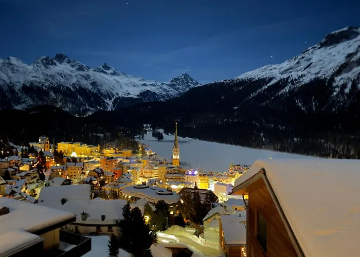 Fantastic Panorama Flat In Apartament Sankt Moritz